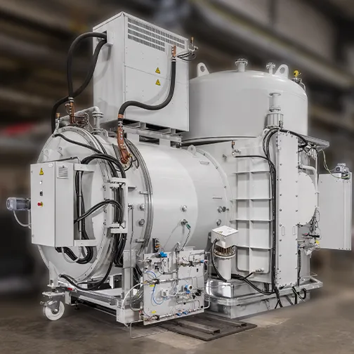 ecm vacuum furnace with uhp valves from flowlink