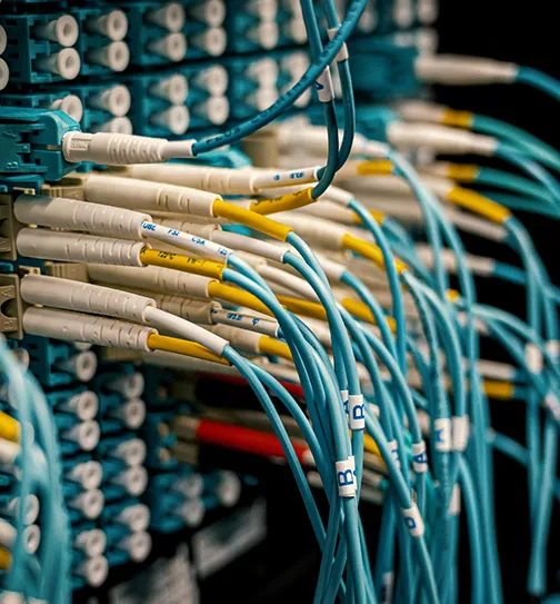 UHP valves optical fibers applications